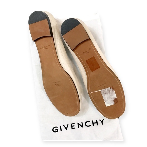 Givenchy cream whip snake skin flat, size 39.5EU‎ never worn - Picture 7 of 13
